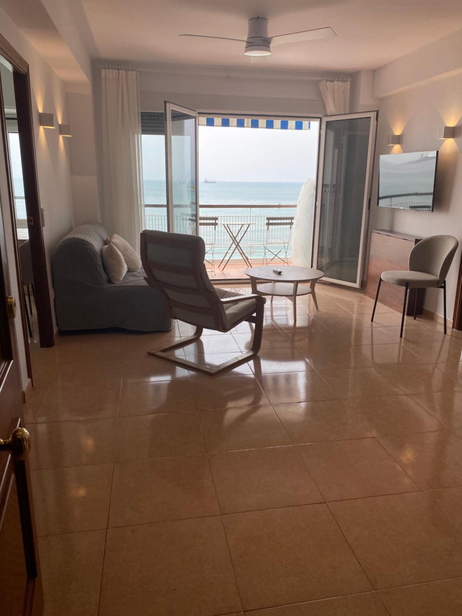 Apartamento Con Terraza Vista Al Mar Malagueta Malaga Luaran gambar